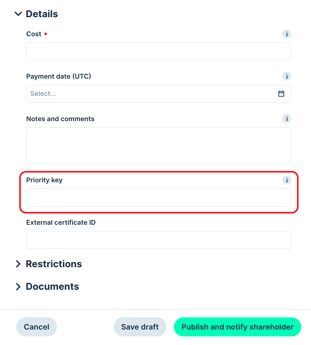 Priority Key Overview – Capdesk Support